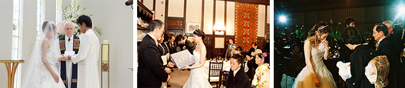 結婚式の写真イメージ