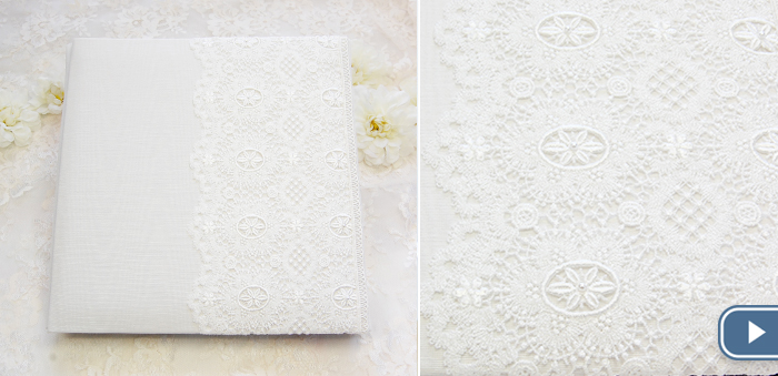 ウエディングアルバム　ブルービンテージM