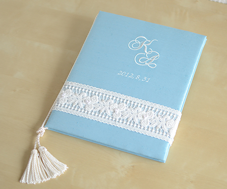 結婚証明書　ブルーローズ