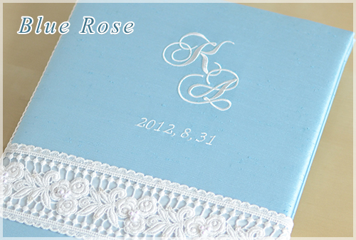 結婚証明書　ブルーローズ