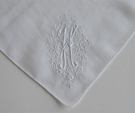 ウエディングハンカチ