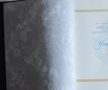 ウエディング台紙　メダイユ