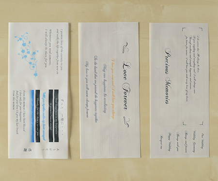 オリジナル装飾セットforウエディング